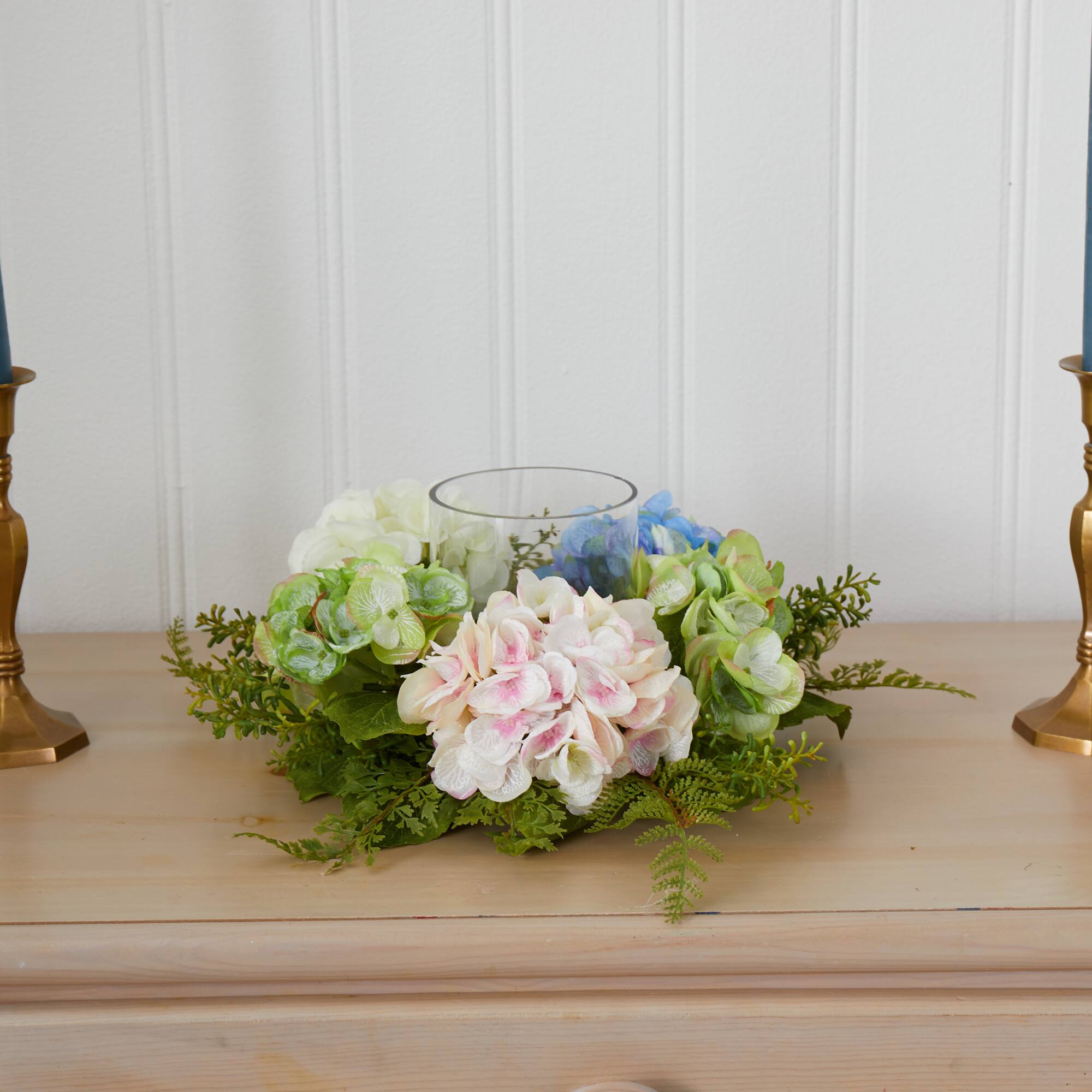 5.5" Hydrangea Candelabrum